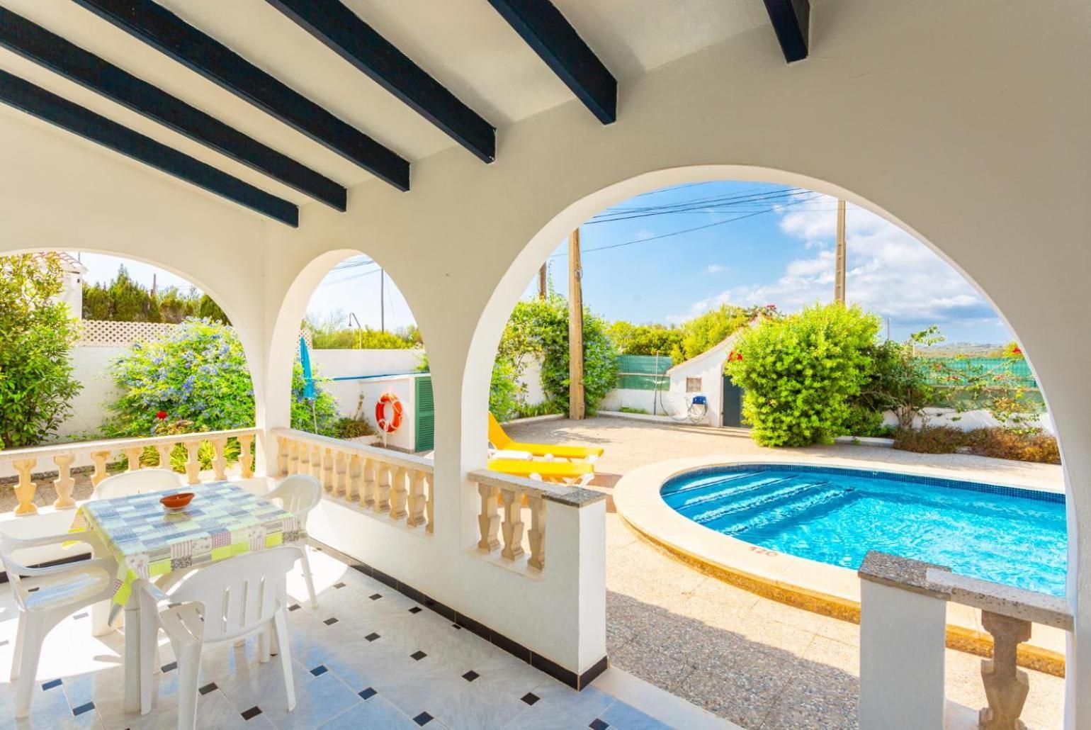 Villa Emilio Cala En Porter  Bagian luar foto